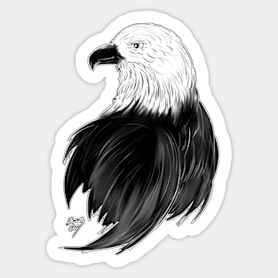 Inktober 2022 - 11 EAGLE Sticker